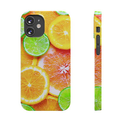 Slim Phone Case – Sunkissed Citrus
