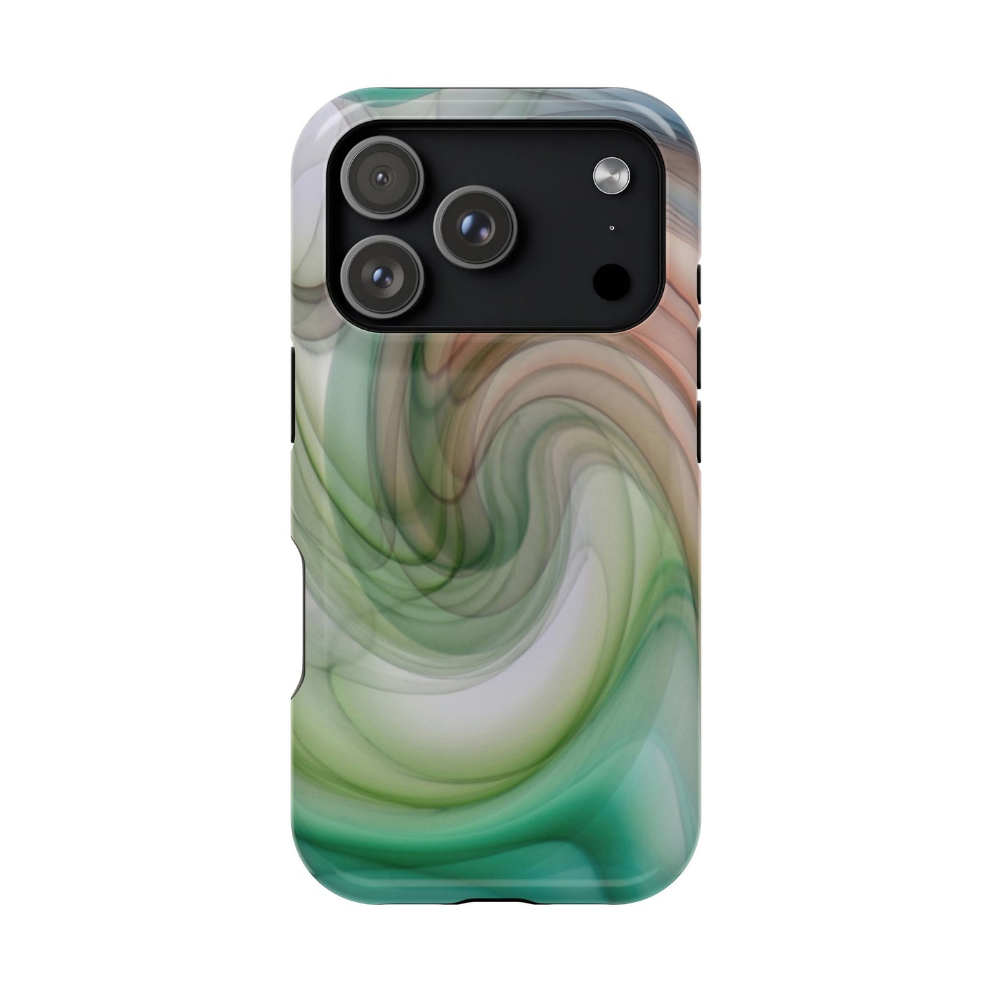 Impact-Resistant Phone Case – Marble Flow