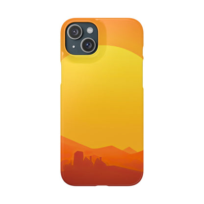 Snap Phone Case – Desert Sunrise