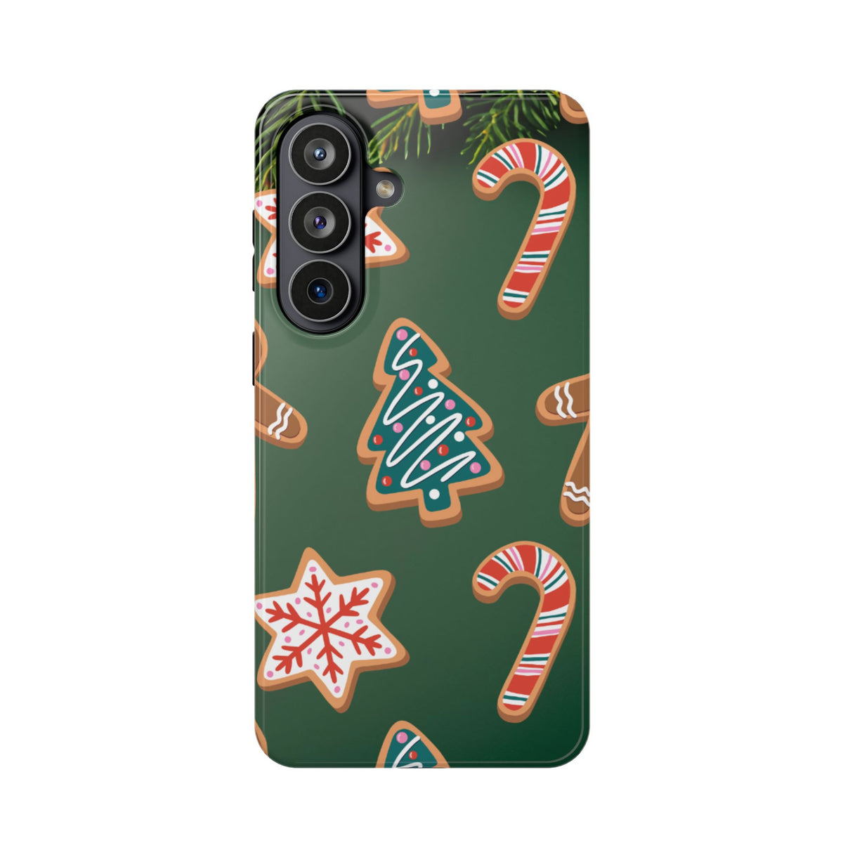 Impact-Resistant Phone Case – Cookie Season – Compatible with iPhone 11–17 & Samsung Galaxy S22–S26 Series