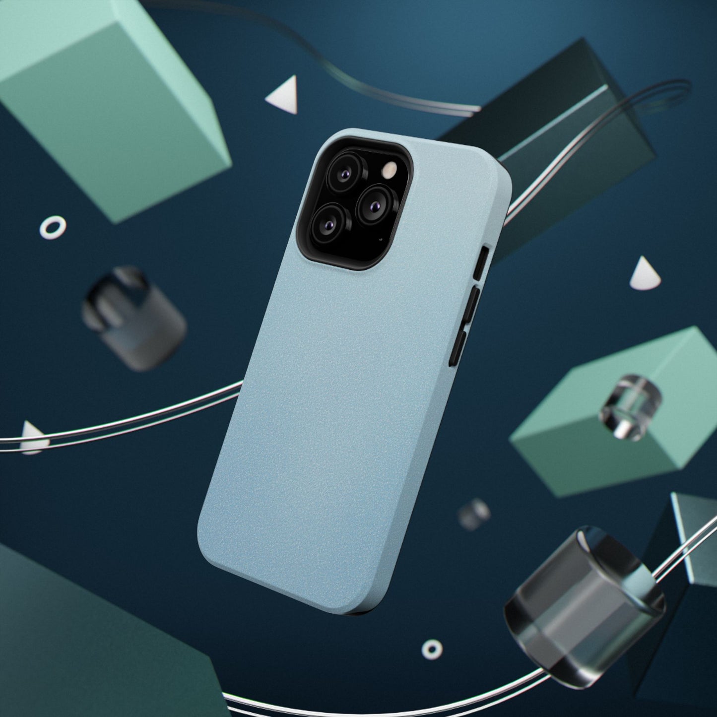 Impact-Resistant Phone Case – Blue Whisper