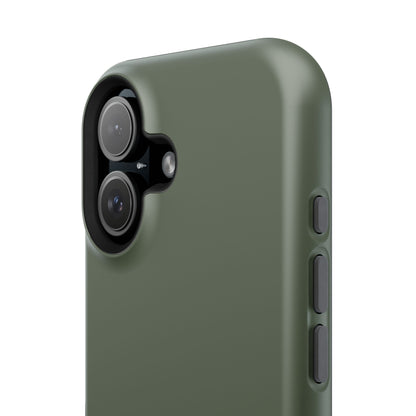 Impact-Resistant Phone Case — Military Green Protective Shockproof Cover