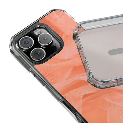 Clear Magnetic Phone Case – Coral Veil