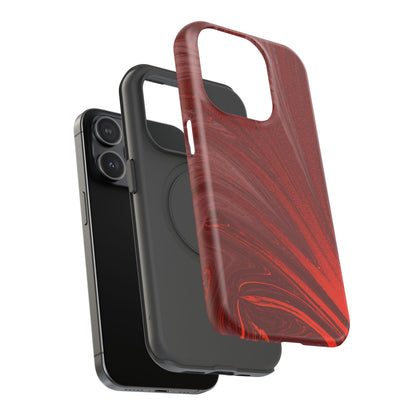 Impact-Resistant Phone Case — Crimson Current