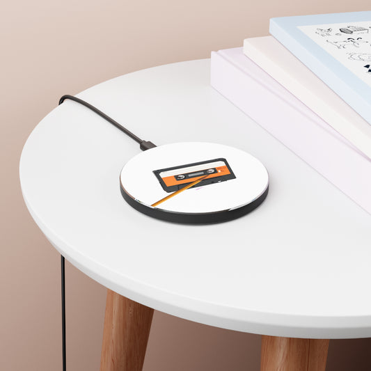Wireless Charger – Retro Cassette Tape