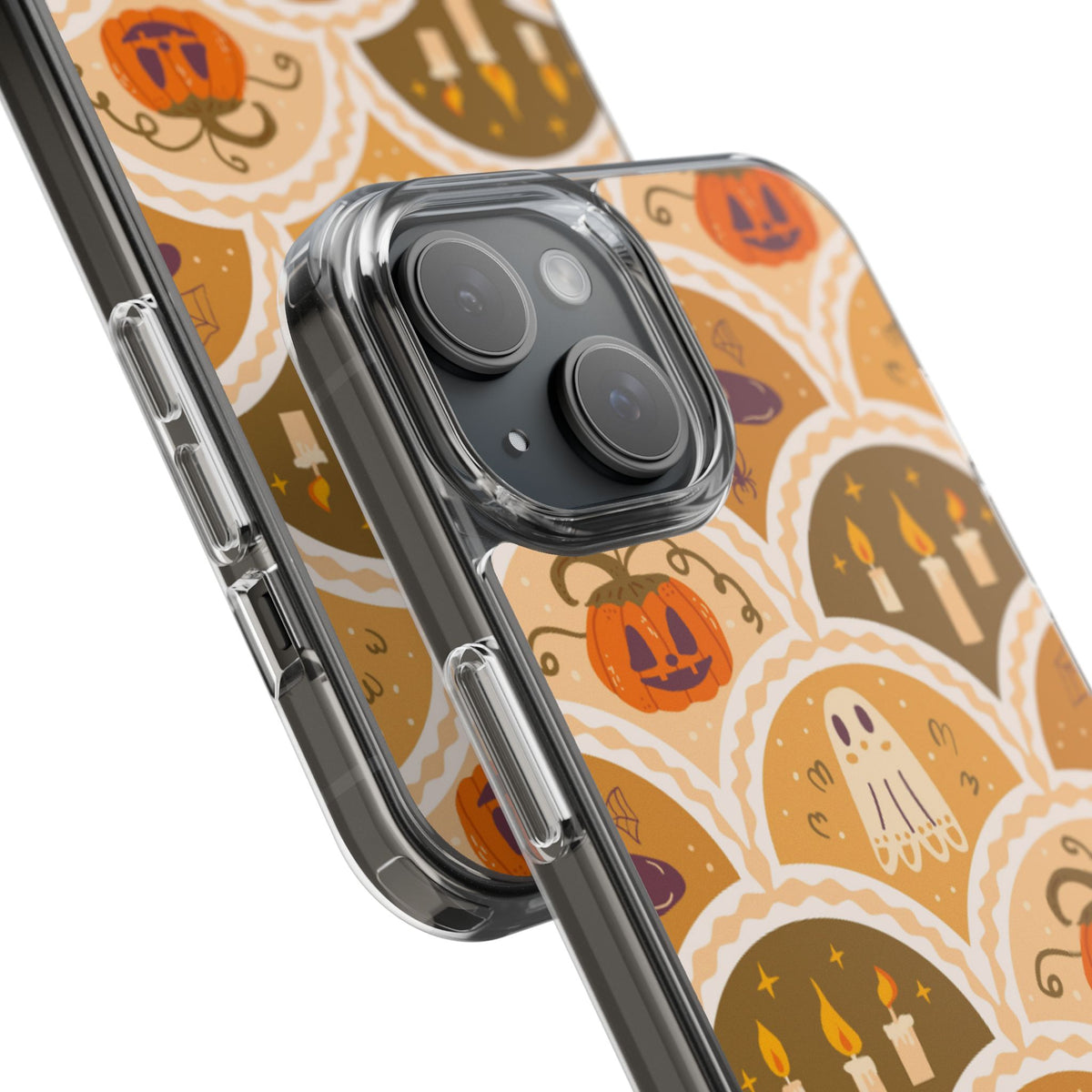 Clear Phone Case – Vintage Haunt – Compatible with iPhone 13–17 & Samsung Galaxy S25–S26 Series