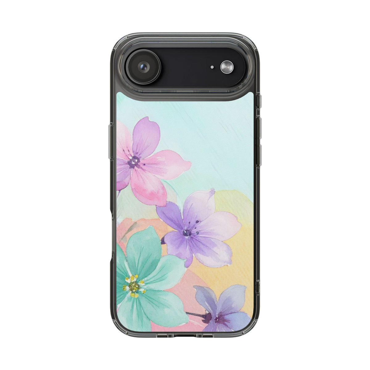 Clear Phone Case – Water Petal