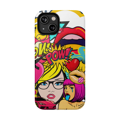 Impact-Resistant Phone Case – Pop Off – Compatible with iPhone 11–17 & Samsung Galaxy S22–S26 Series