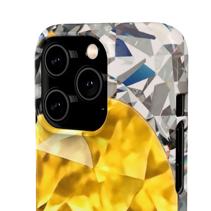 Snap Phone Case – Heart of Gold