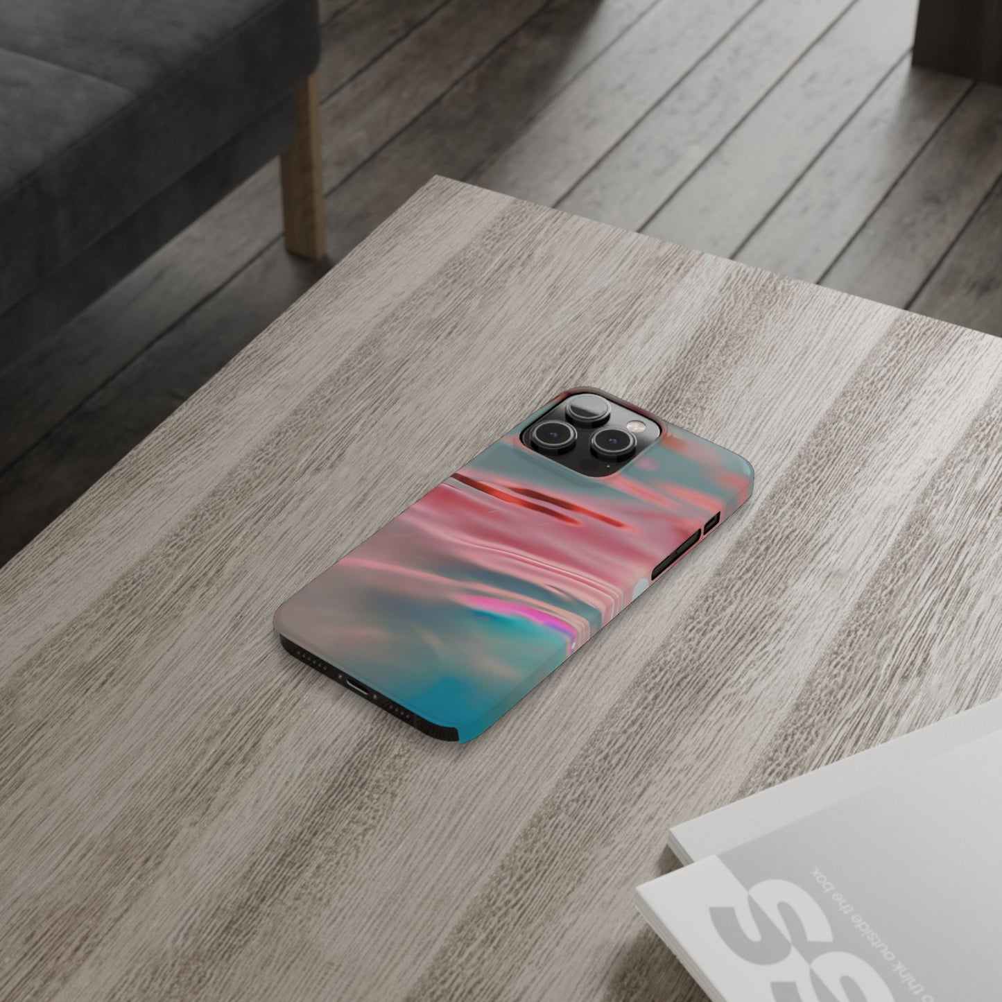 Slim Phone Case – Liquid Sunset