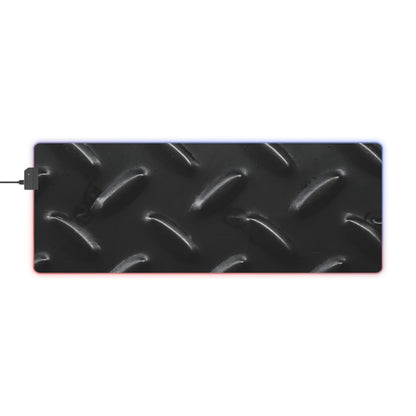Gaming LED Desk Mat – Blackout Plate