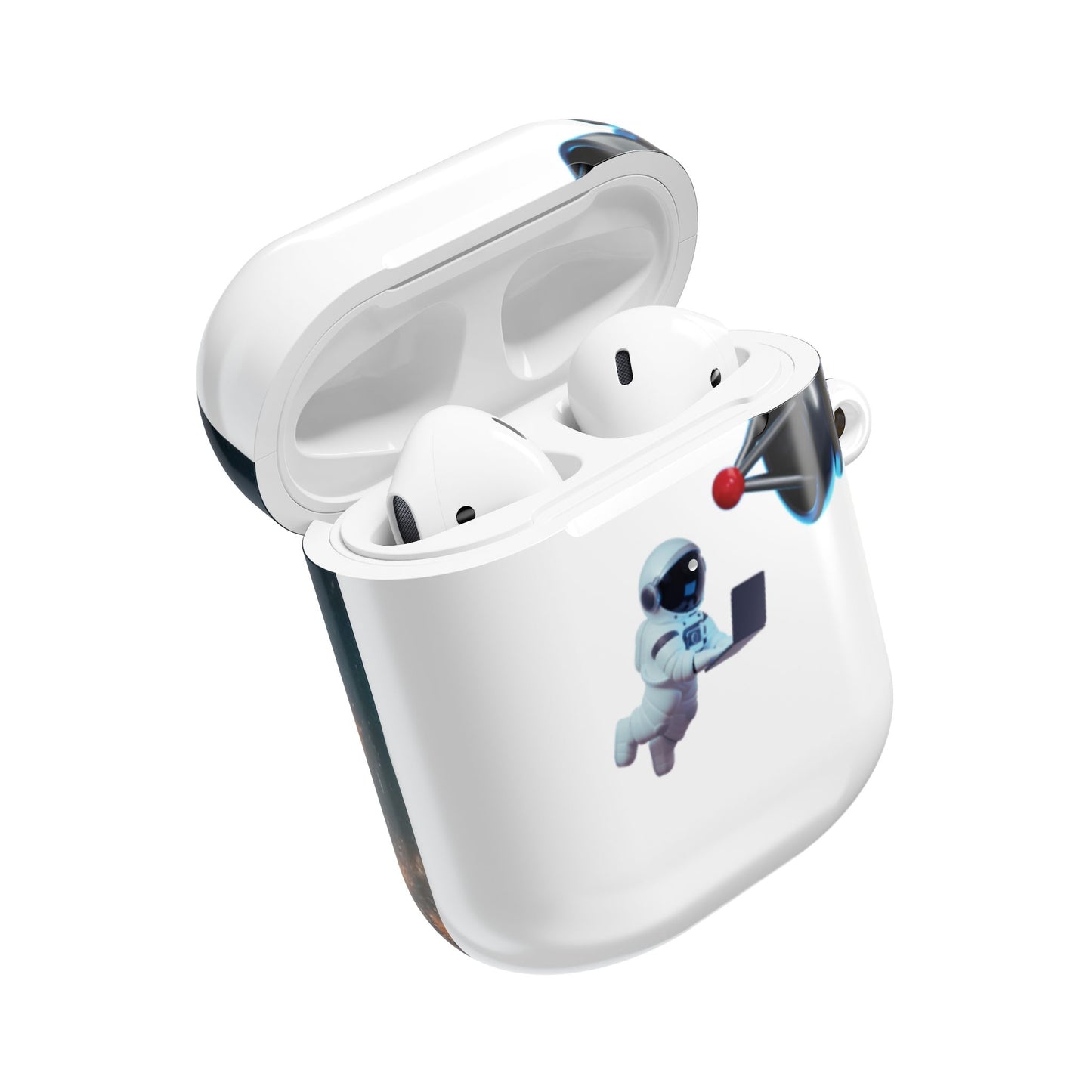 Wireless Earbud Case Cover – Cosmic Drift
