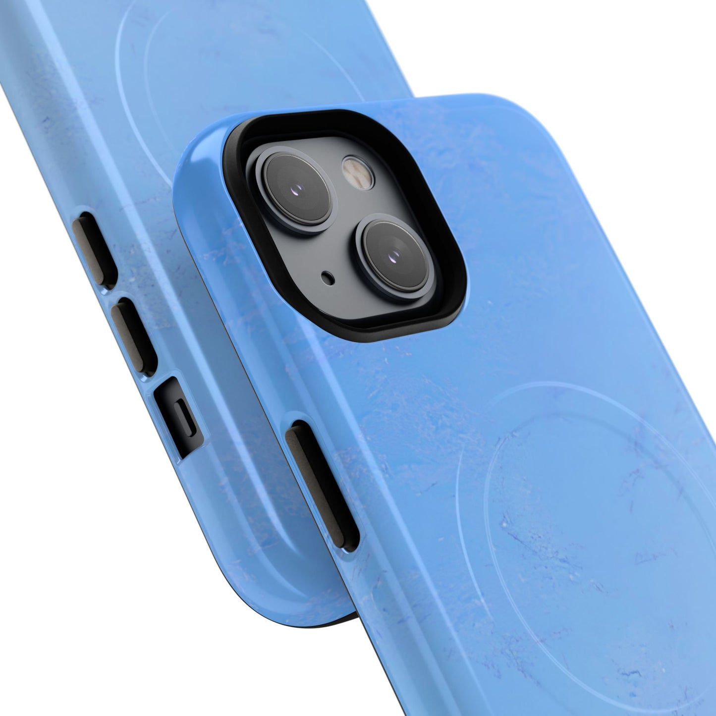 Protective Magnetic Phone Case – Azure Fade