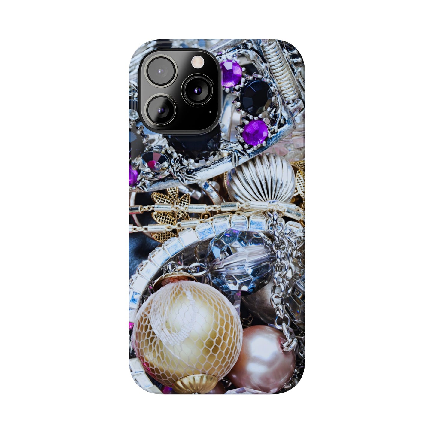 Slim Phone Case – Chrome Jewel