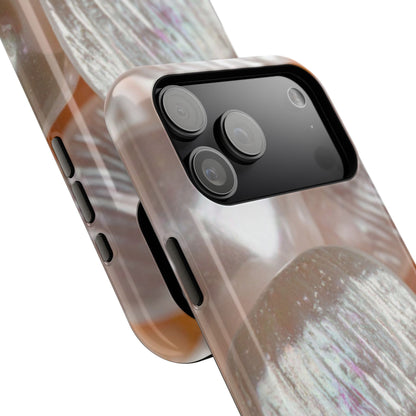 Impact-Resistant Phone Case – Blush Pearl