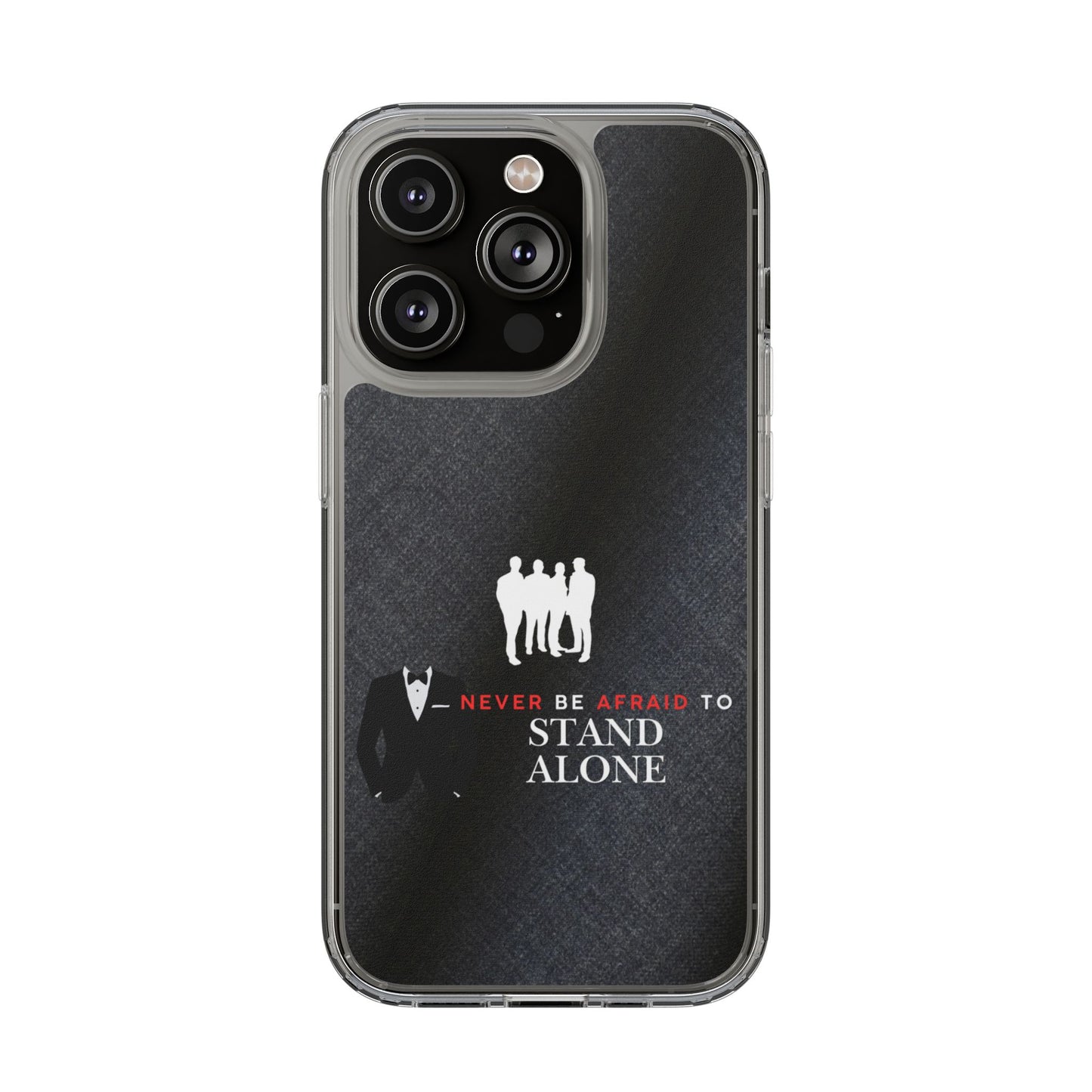 Clear Phone Case – Stand Alone