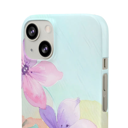 Snap Phone Case – Water Petal