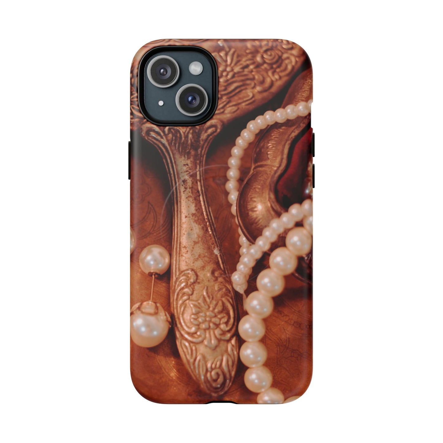Protective Magnetic Phone Case – Bronze Vanity