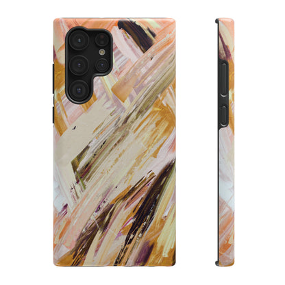 Impact-Resistant Phone Case – Brush & Bronze