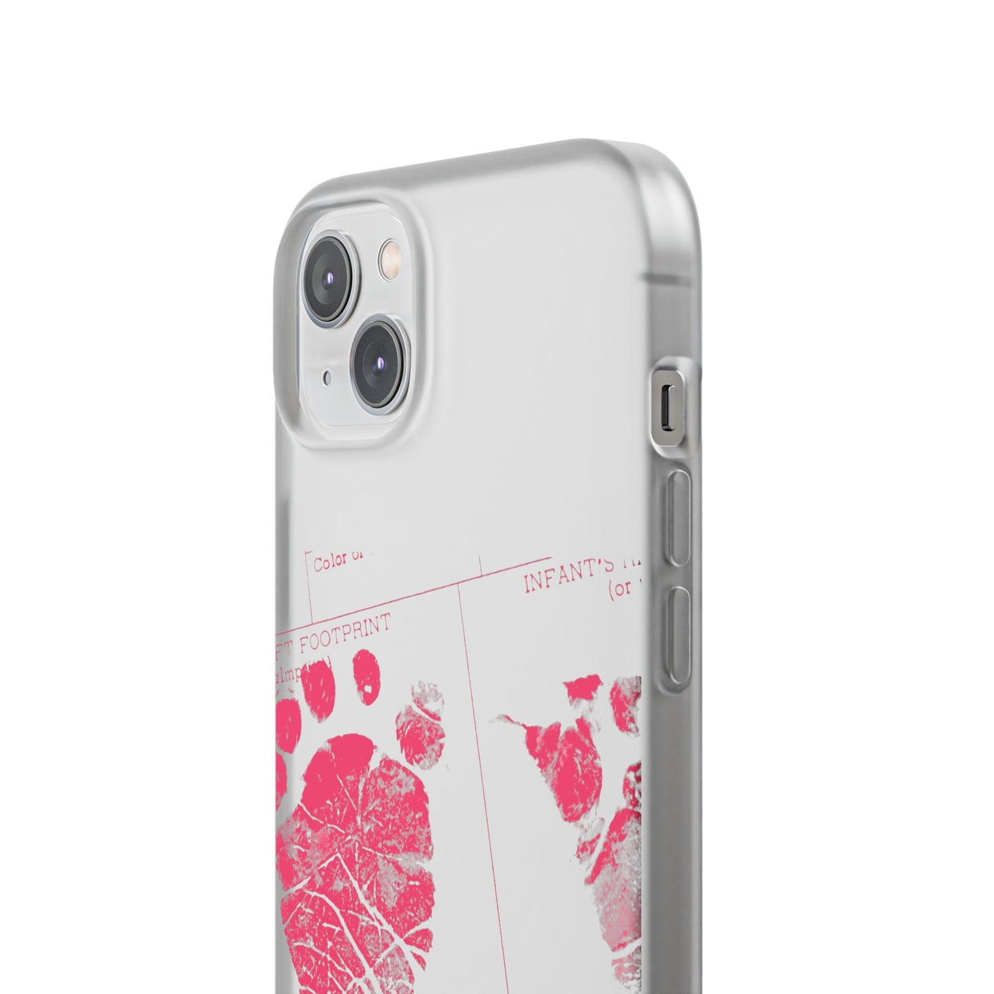 Flexi Case – Mom’s Little Pink Footprints