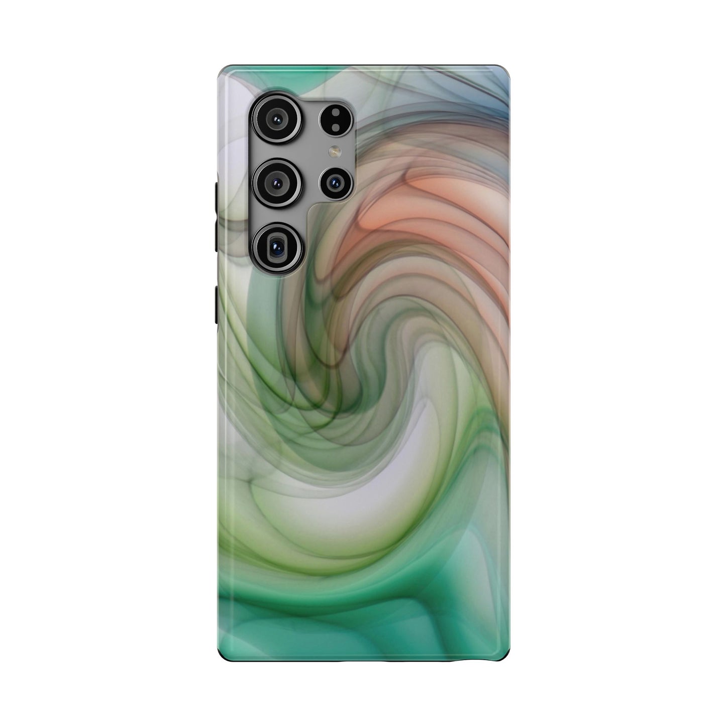 Impact-Resistant Phone Case – Marble Flow