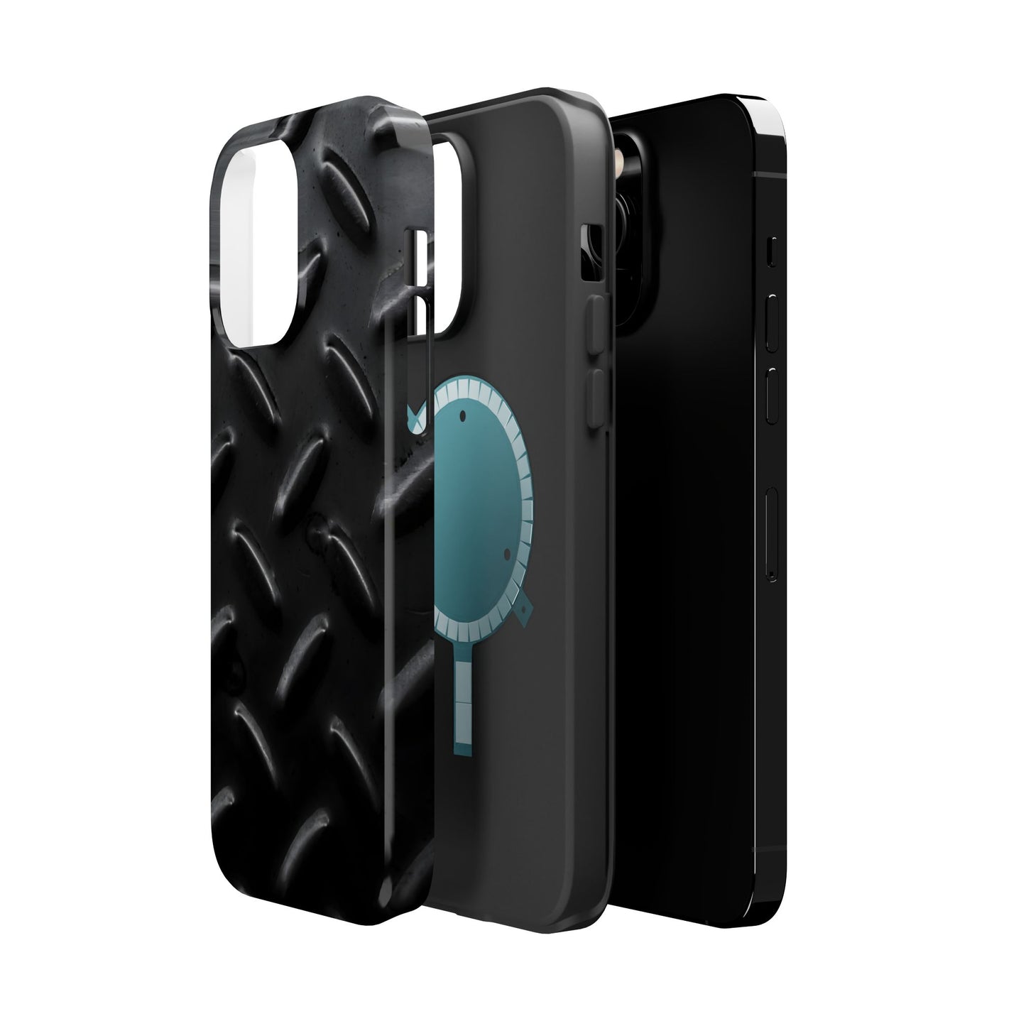 Wireless-Charging Compatible Case – Blackout Plate