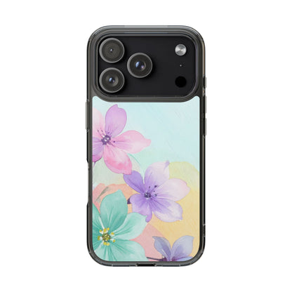 Clear Phone Case – Water Petal
