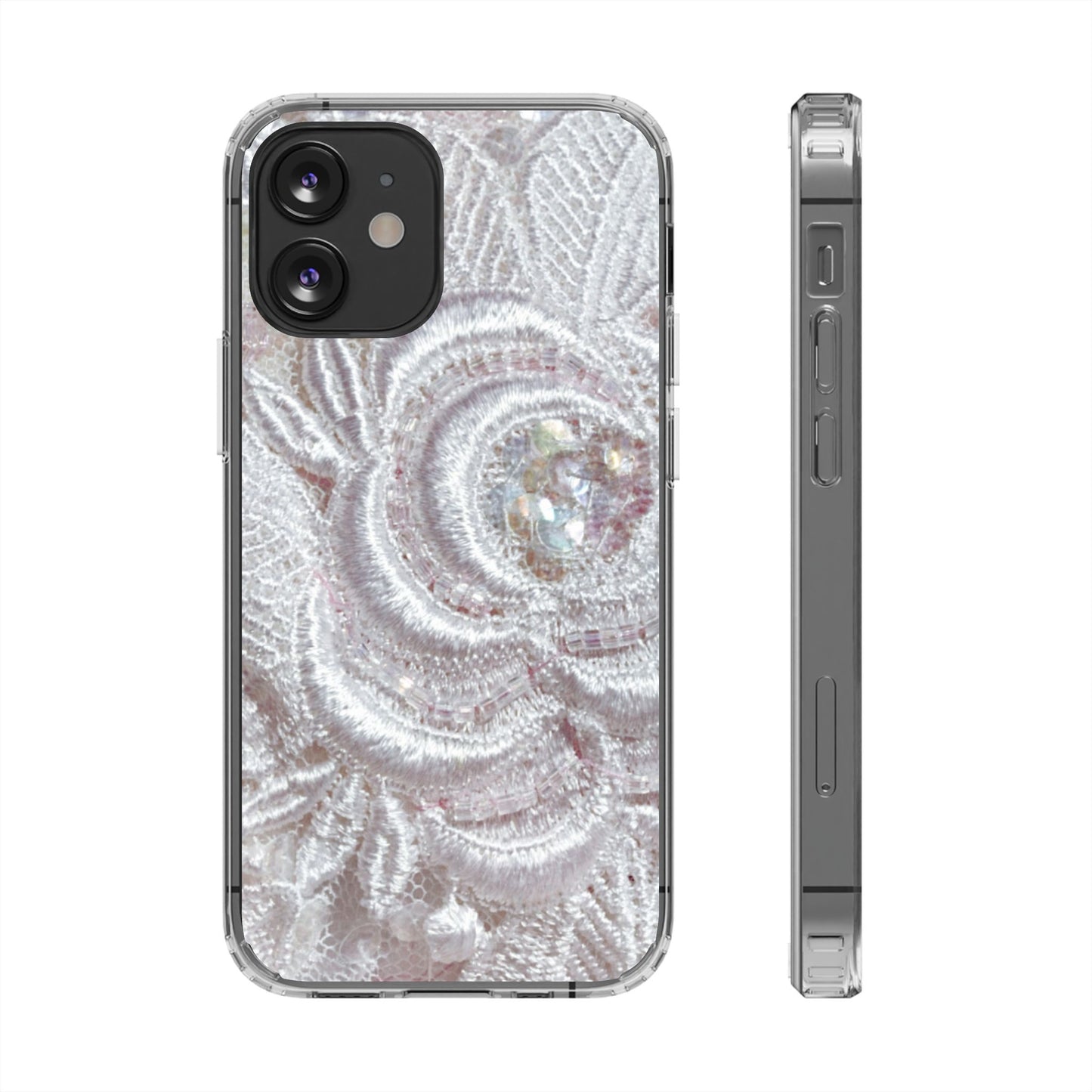 Clear Magnetic Phone Case – Lace Veil
