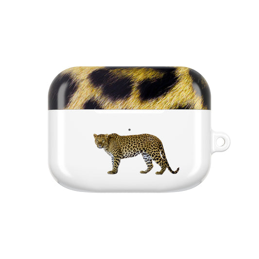 Earbud Case Cover – Leopard Luxe
