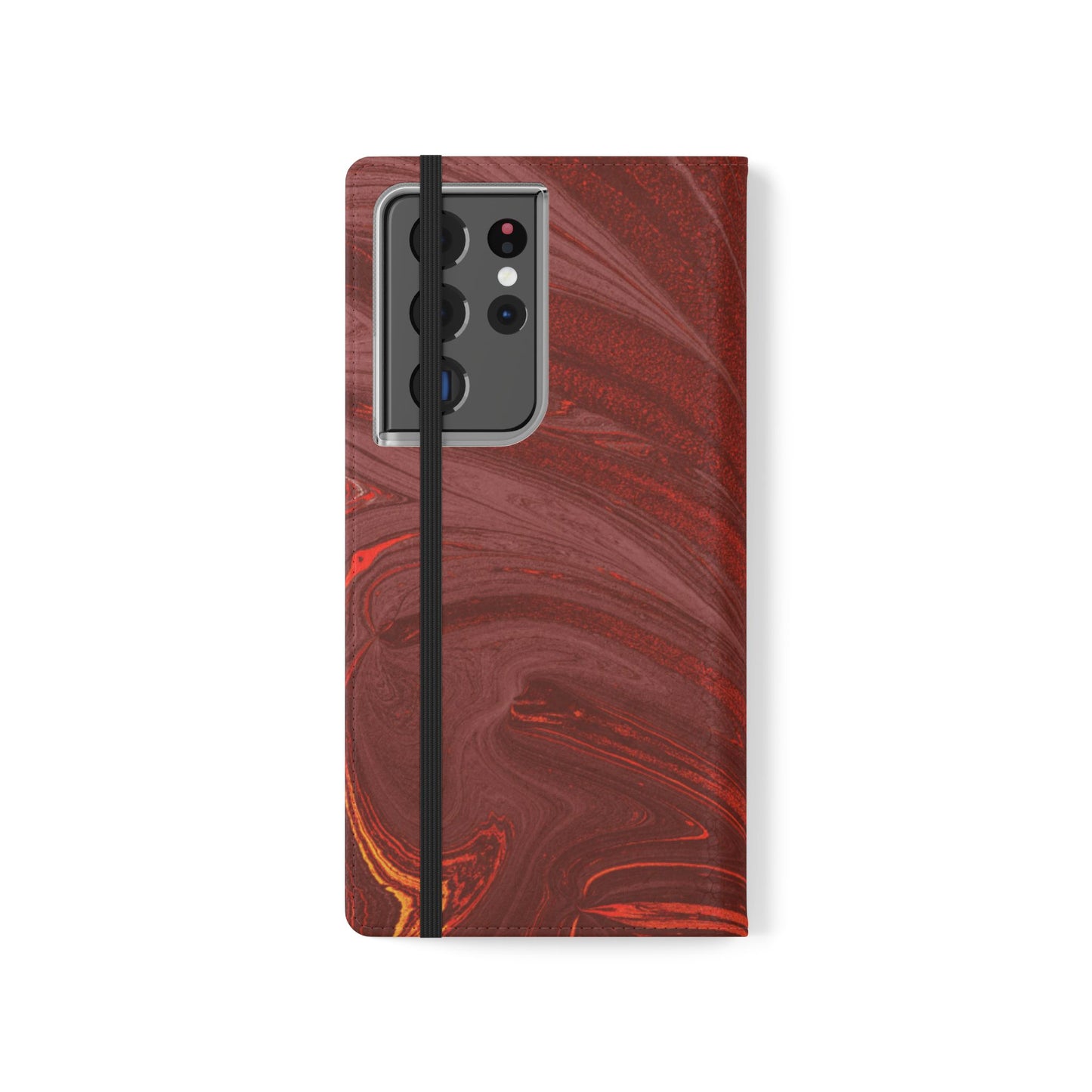 Flip Case – Crimson Current