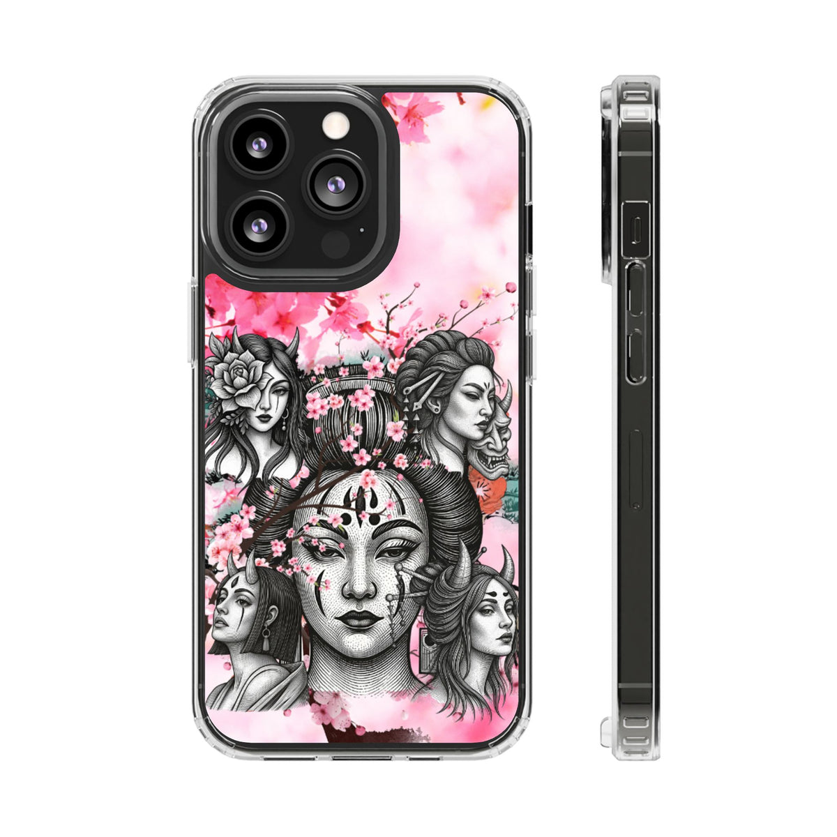 Clear Magnetic Phone Case – Blossom & Thorn