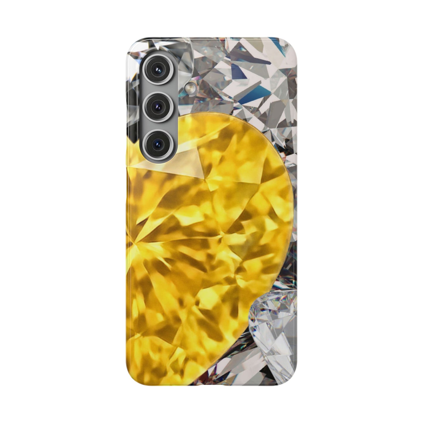 Snap Phone Case – Heart of Gold