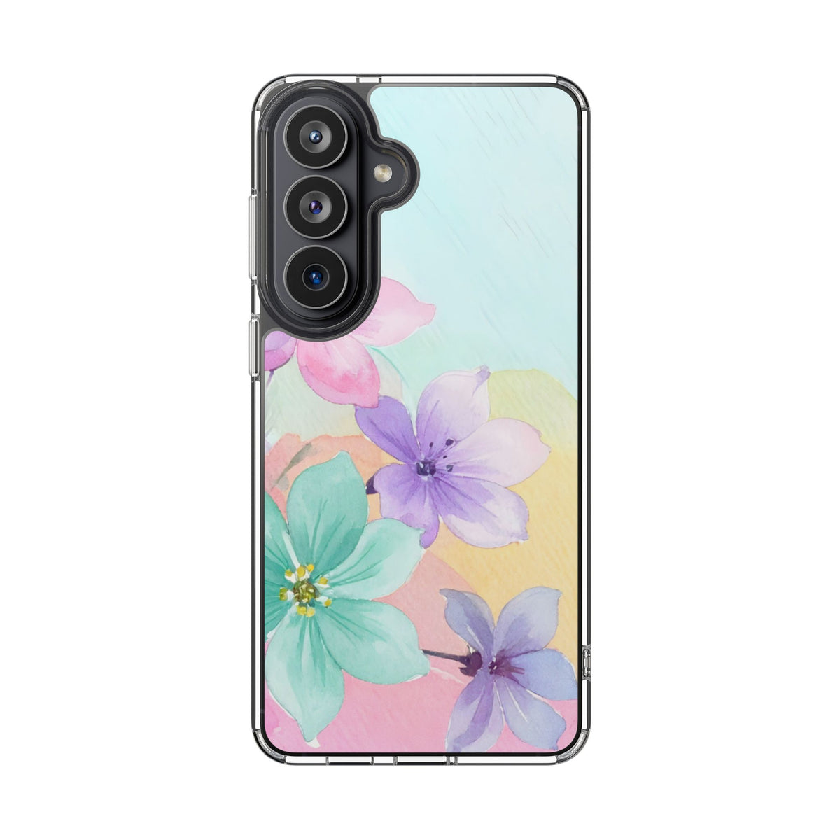 Clear Phone Case – Water Petal