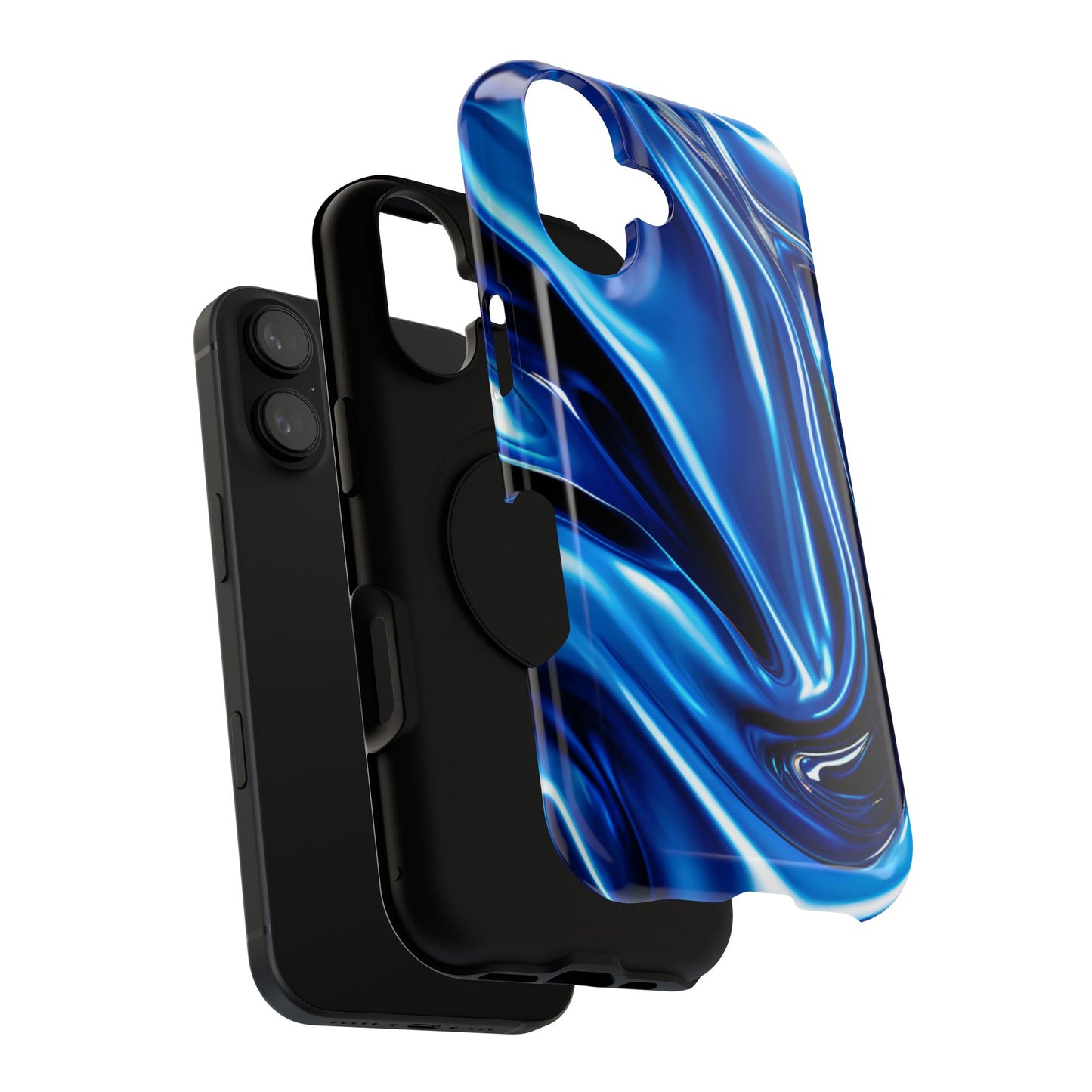 Impact-Resistant Phone Case – Midnight Surge