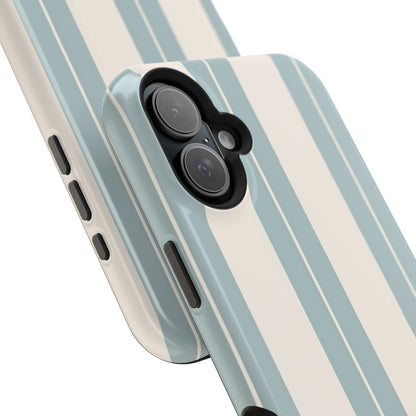 Impact-Resistant Phone Case – Coastal Stripe