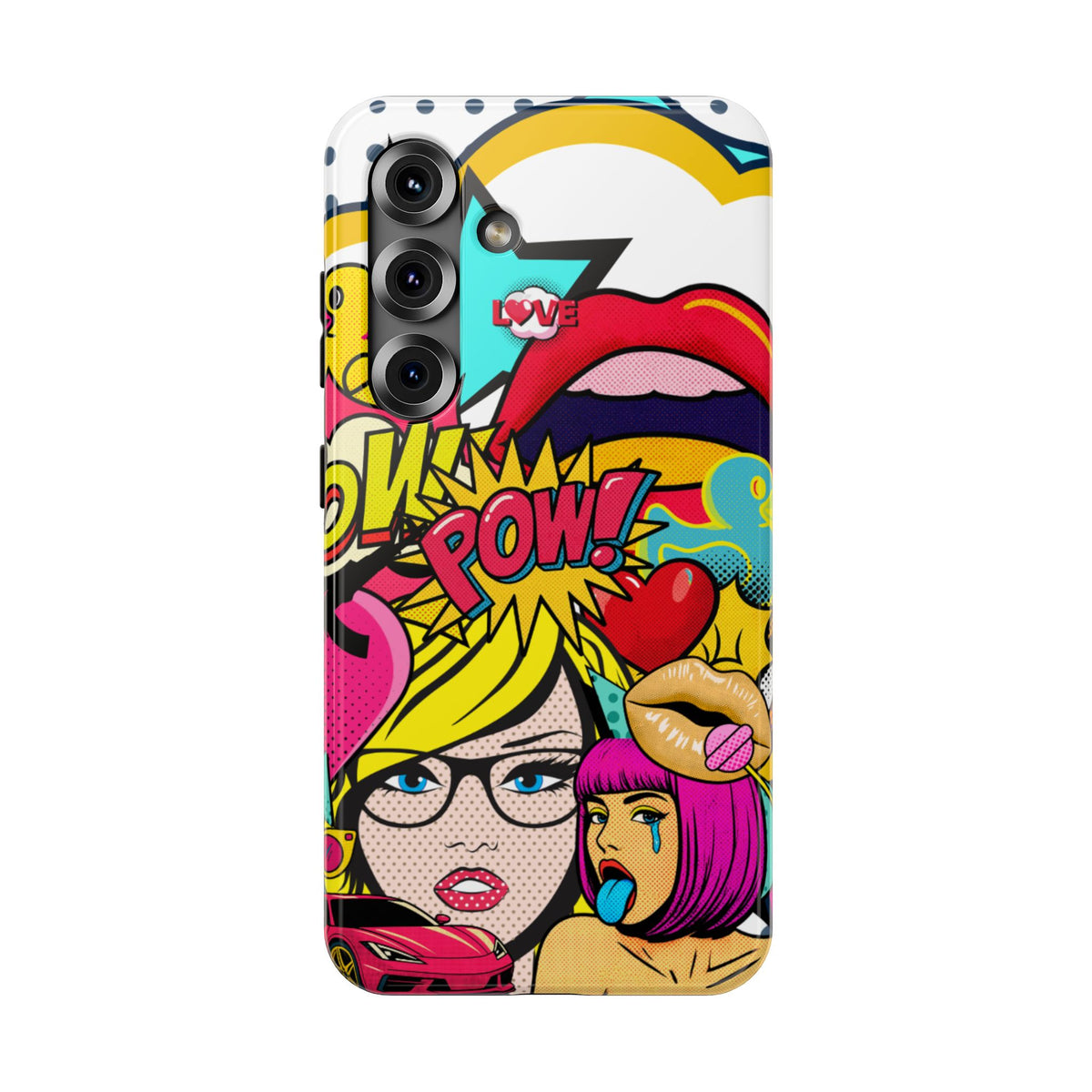 Impact-Resistant Phone Case – Pop Off – Compatible with iPhone 11–17 & Samsung Galaxy S22–S26 Series
