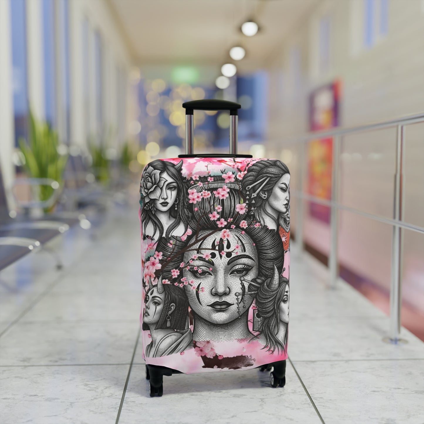 Luggage Cover – Blossom & Thorn