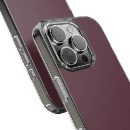 Clear Phone Case – Mulled Wine – Compatible with iPhone 13–17 & Samsung Galaxy S25–S26 Series