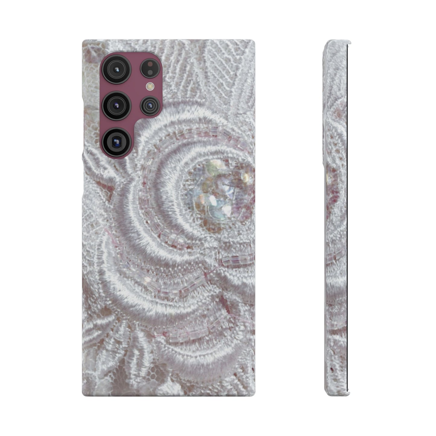 Snap Phone Case – Lace Veil