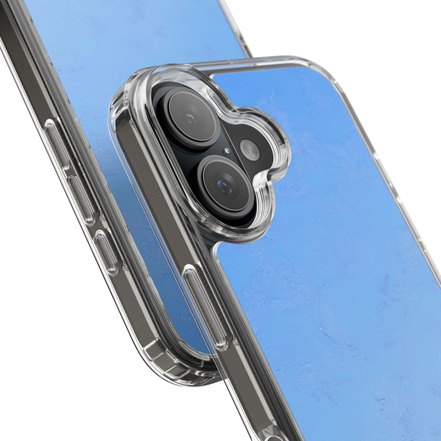 Clear Phone Case – Azure Fade