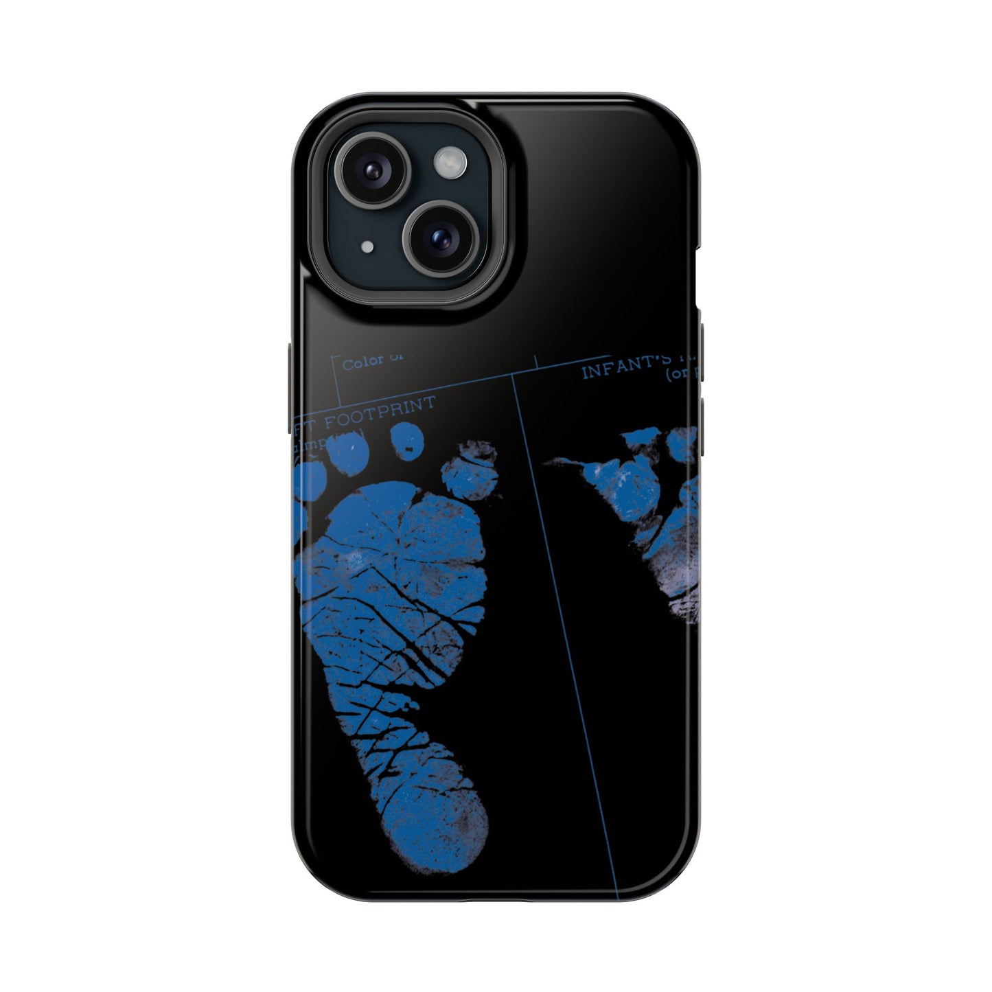 Wireless-Charging Compatible Case – Mom’s Little Blue Footprints