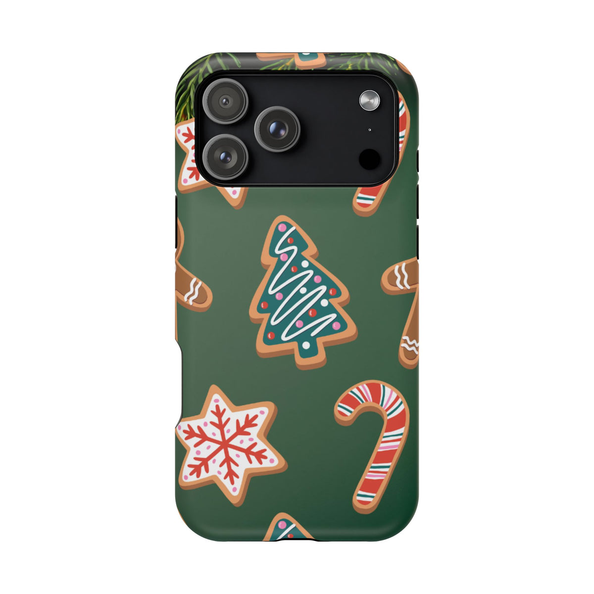 Impact-Resistant Phone Case – Cookie Season – Compatible with iPhone 11–17 & Samsung Galaxy S22–S26 Series