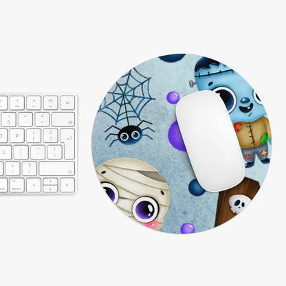 Round Mouse Pad – Fright Friends