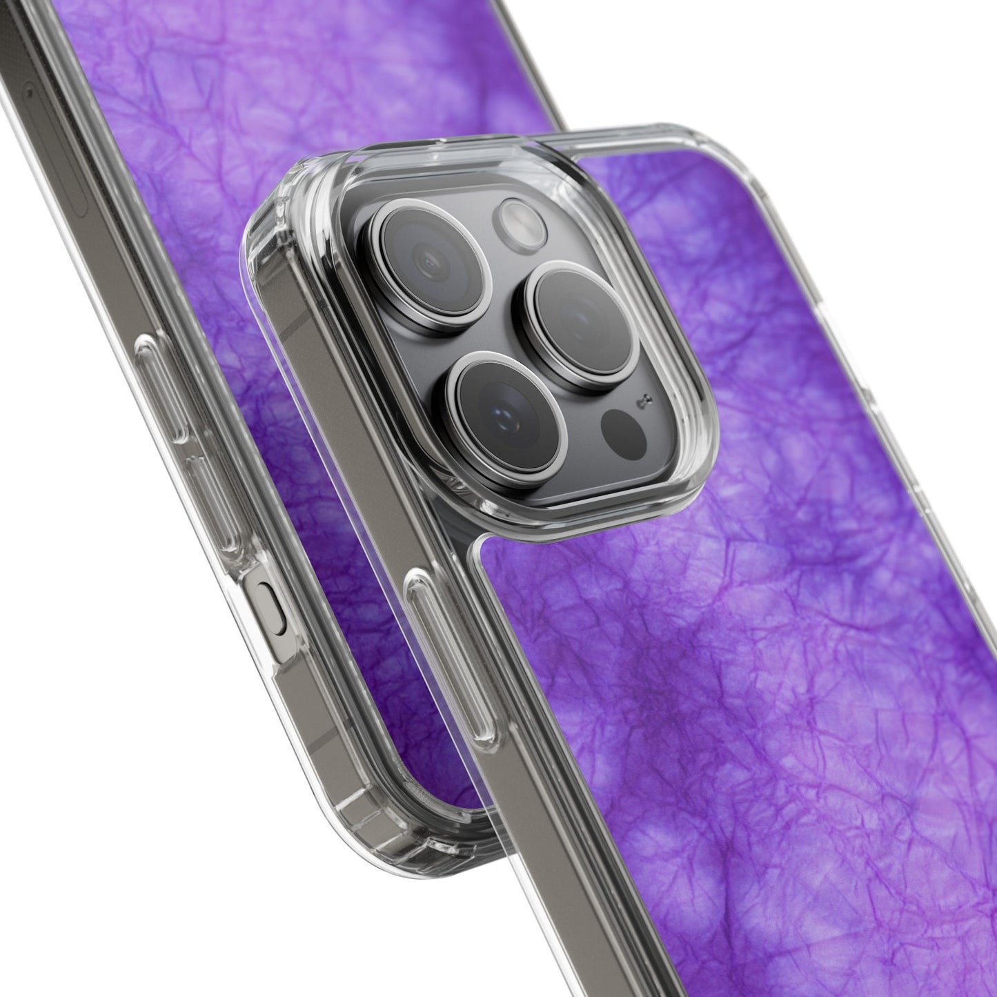 Clear Phone Case – Neon Dusk