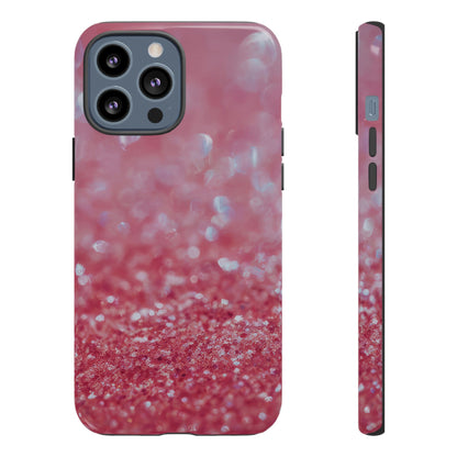 Protective Phone Case – Rosé Sparkle