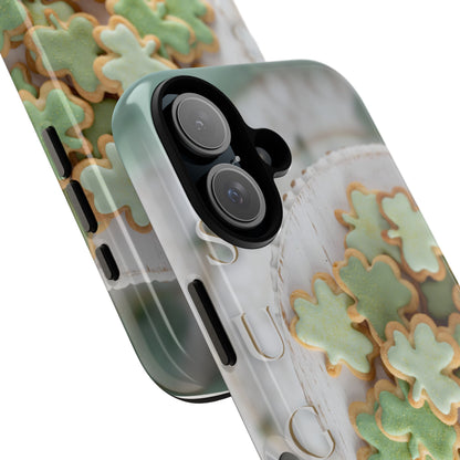 Protective Phone Case – Sugar Patch Clover Cookie Design