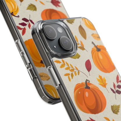 Clear Phone Case – Falling for Pumpkin