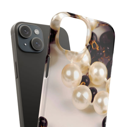 Snap Phone Case – Noir Pearl