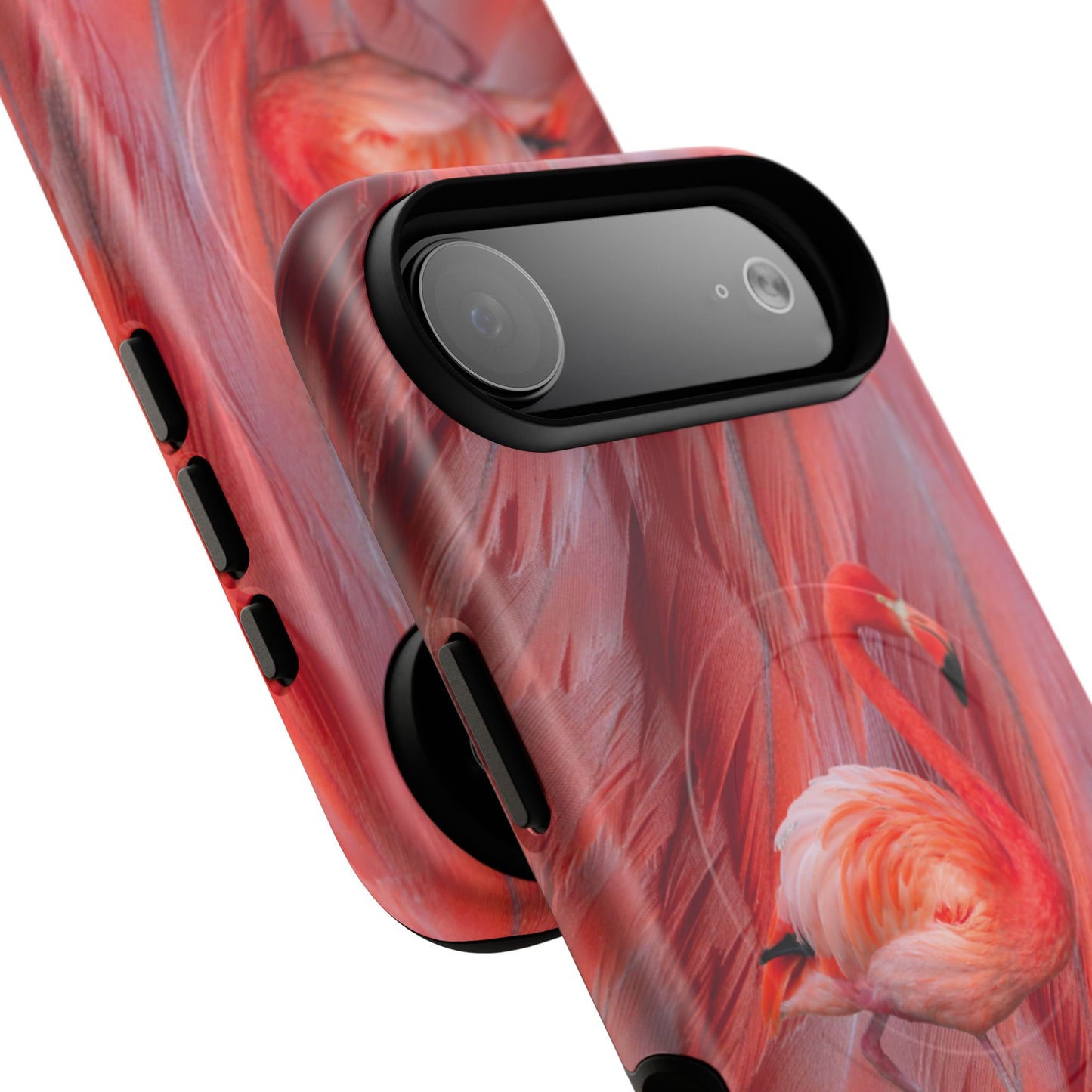 Protective Magnetic Phone Case – Scarlet Plume