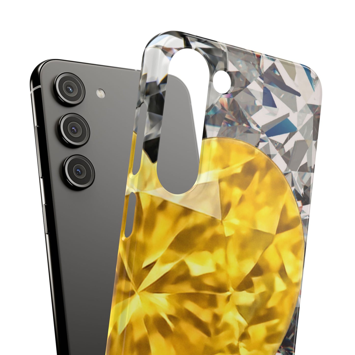 Snap Phone Case – Heart of Gold